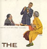 Archie, Wolfe, & Hattie Annis. Clipping from magazine publication of THE COUNTERFEITER'S KNIFE (Illustration by Austin Briggs, The Saturday Evening Post, Jan., 1961)